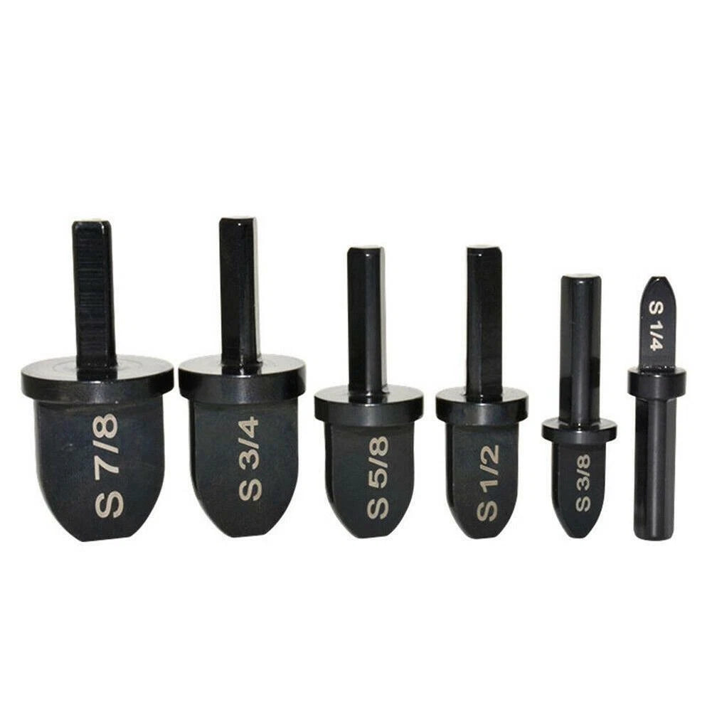 Set of 6 Air Conditioner Copper Tube Expander Swaging Tool Drill Bit