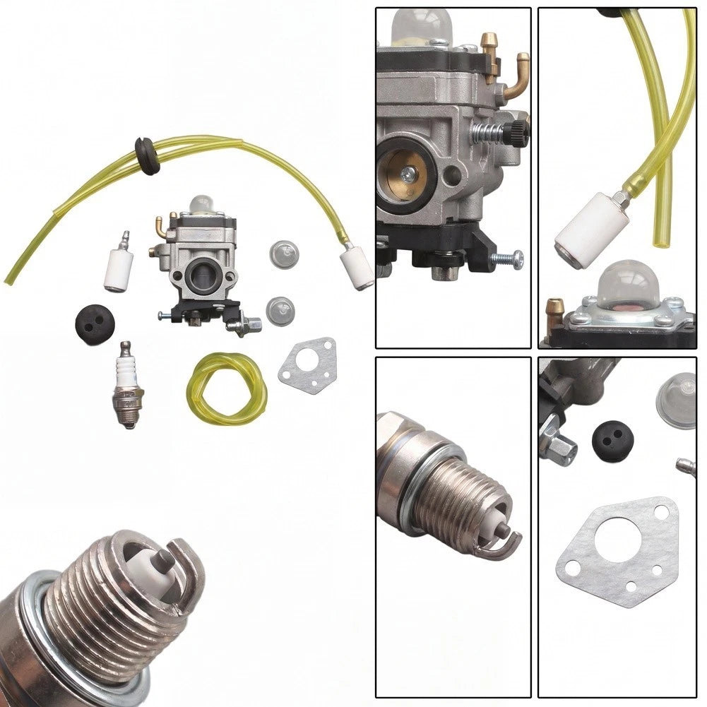 Replacement Carburetor Kit for E43 Auger 43CC 51.7CC (2-Cycle)
