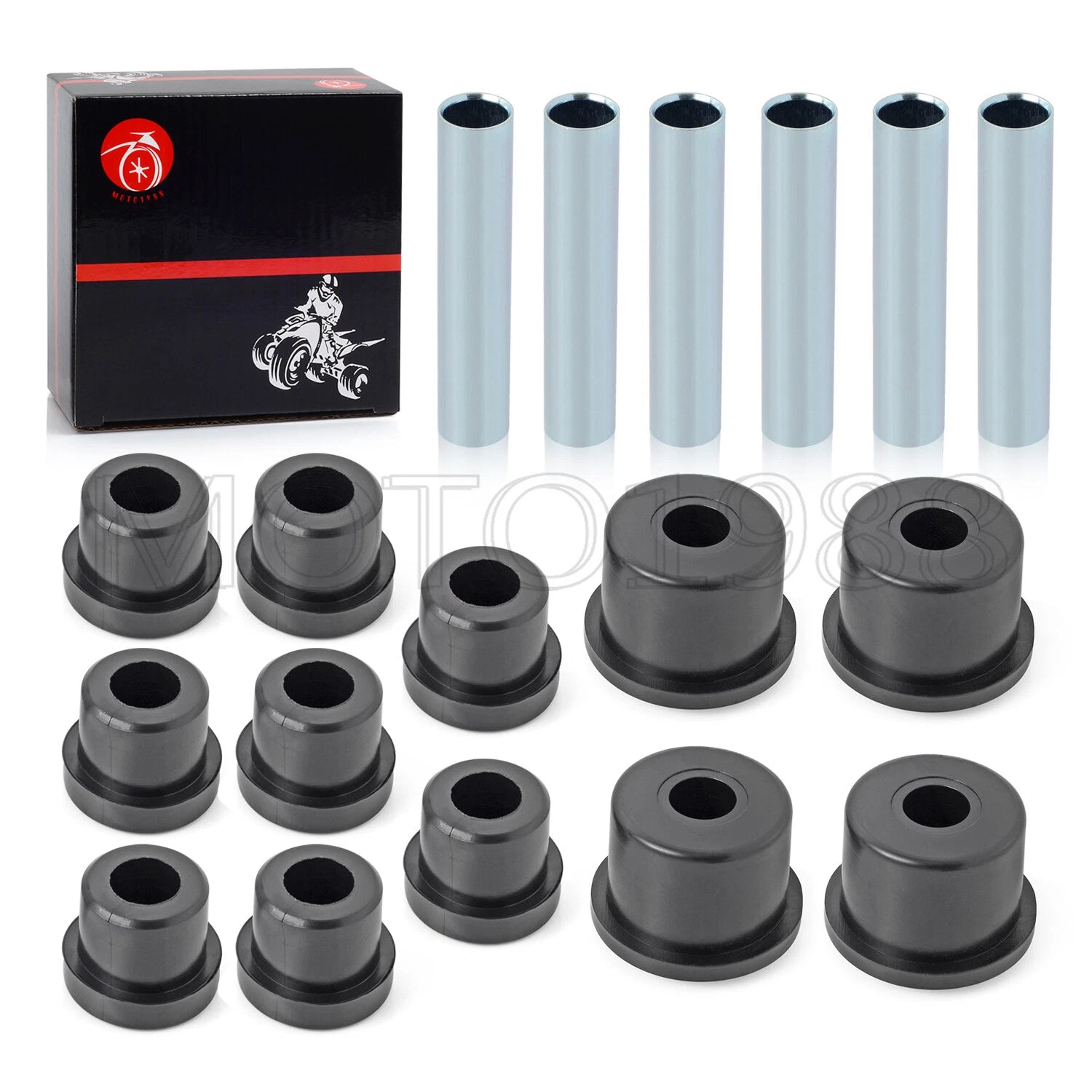 Rear Leaf Spring Bushing Kit for EZGO RXV Golf Cart (2008–Present)