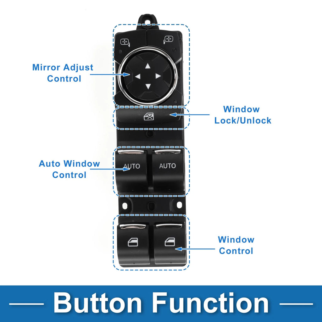Front Driver Side Power Window Switch for Ford Explorer Window Control (2005–2010)