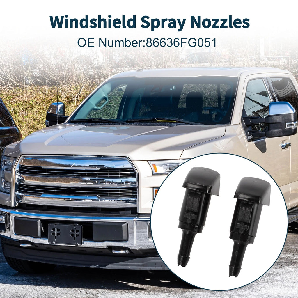 Windshield Washer Nozzle With Gasket for Universal Fit (2000–2025)