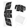Sleek Black Vinyl Button Stickers for Ford Mustang (2015–2018)