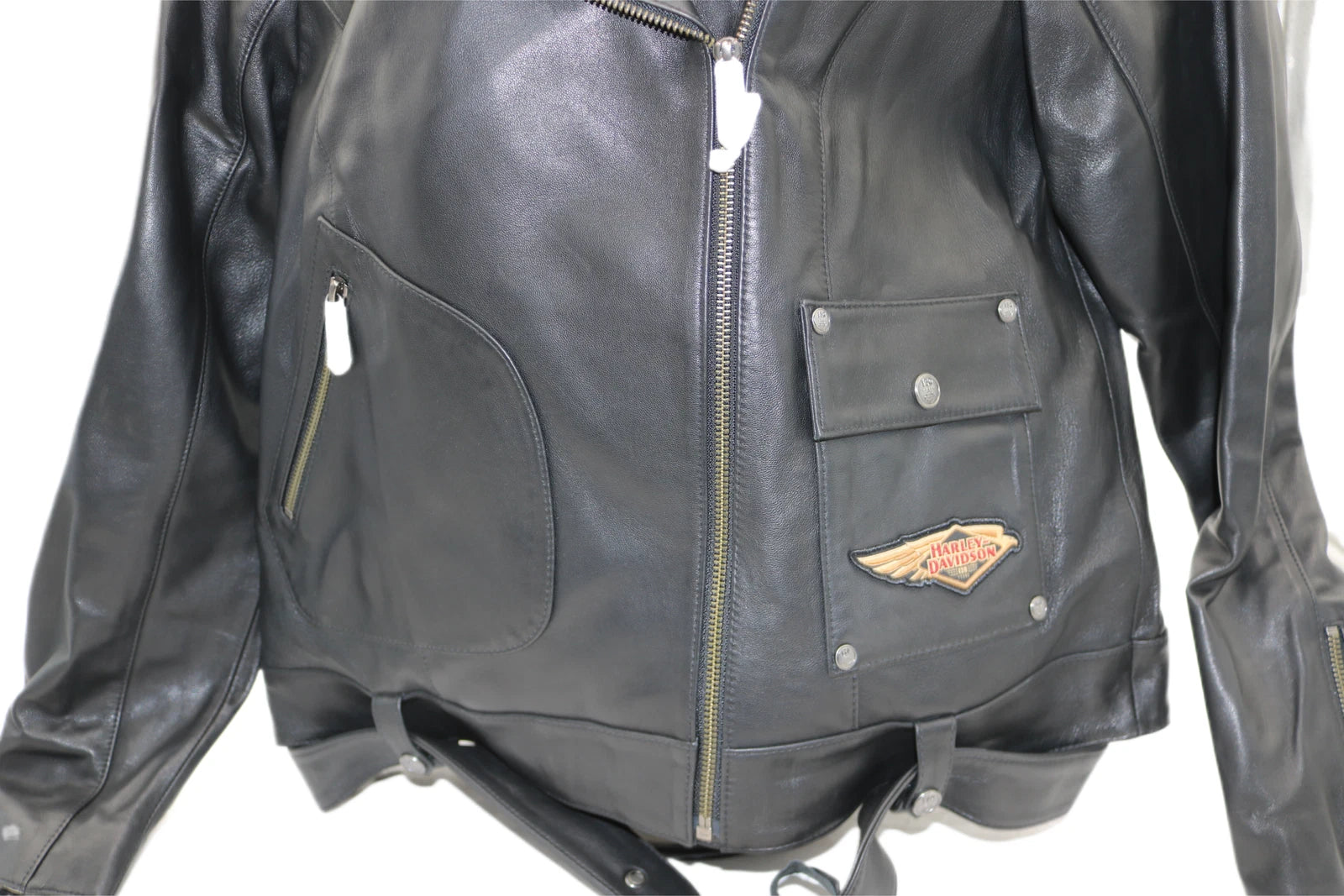 Leather Jacket for Harley-Davidson (120th Anniversary, Large)