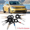 Car Terminal Pin Release Extractor Set 11 Pcs Wire Connector Puller Kit