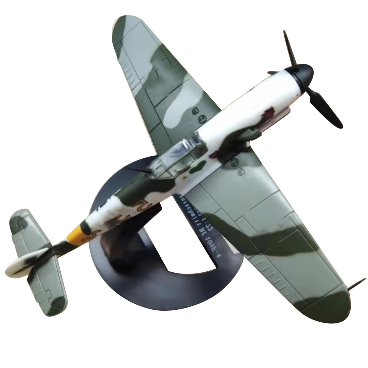 Alloy Model Display for Messerschmitt Bf-109F-4 (1/72 Scale)