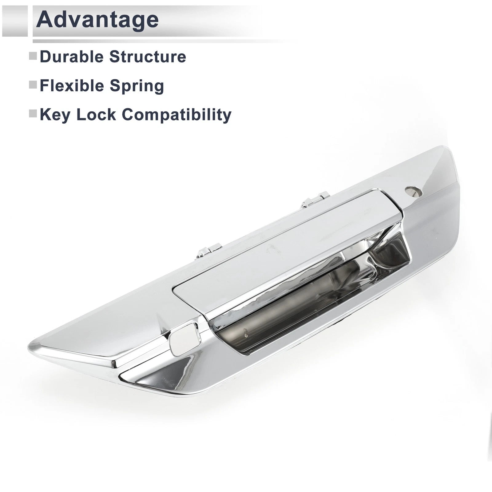 Exterior Tailgate Door Handle Replacement for Toyota Hilux Revo (2015–2020)