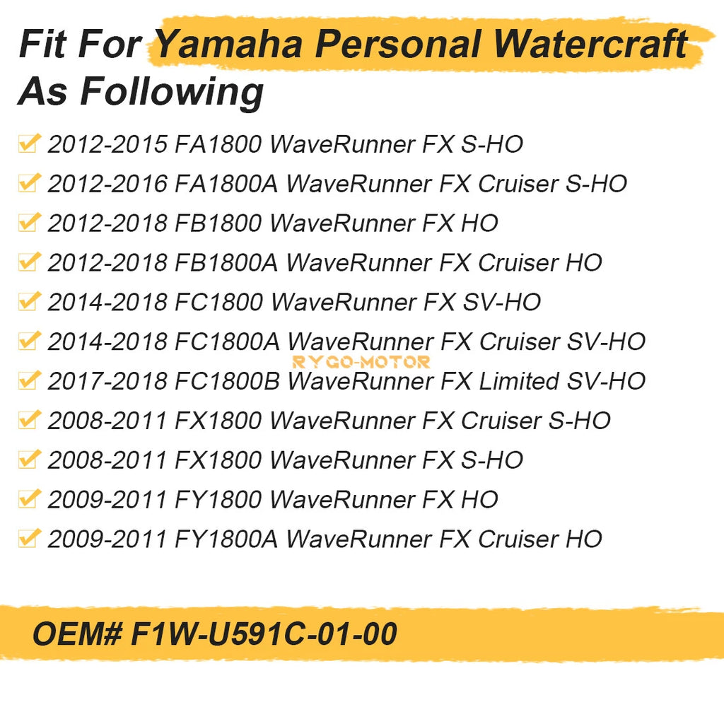 Cap Case for Yamaha WaveRunner FA1800 FB1800 FC1800 FX1800 (F1W-U591C-01-00)