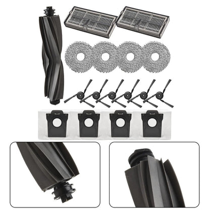 Parts Kit for Dreame L40 Ultra (Compatible) - 1 Roller, 6 Brushes, 2 Filters