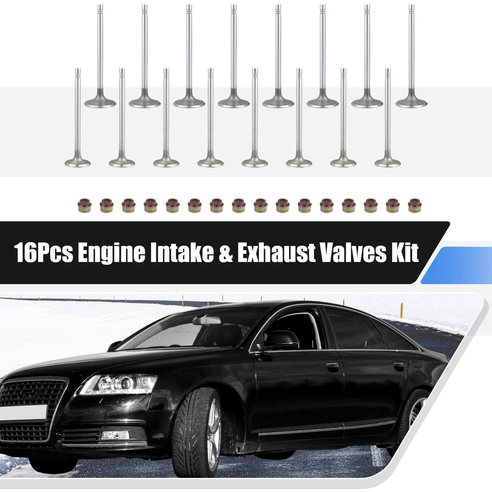 Engine Intake and Exhaust Valves Kit for Audi A3 A5 TT Q3 Q5 (2005–2015)