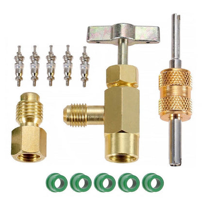 R134A Can Tap Valve Adapter Kit for DIYers and Professionals