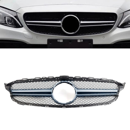 Front Bumper Grille for Benz C Class W205 (2015–2018)
