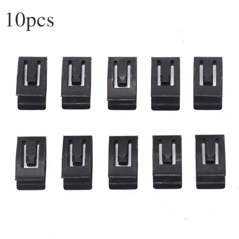 10X Dashboard Metal Retainer Clip for Car Front Console (Universal)