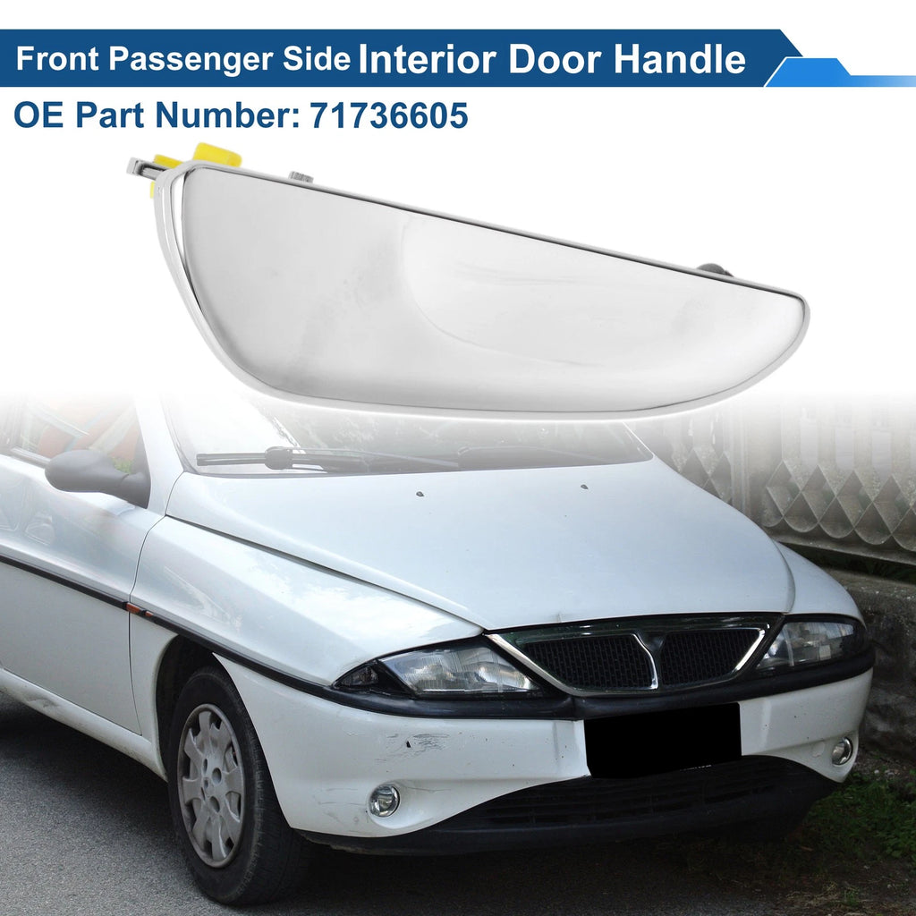 Front Driver Side Interior Door Handle for Lancia Ypsilon (2003–2011) No. 71736605