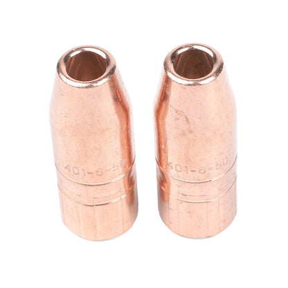 2X Copper Welding Nozzle 12 Inch Bore for MIG Welding Torch