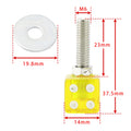 2X Custom DICE License Plate Bolt Screws for Motorcycle Chopper Bobber