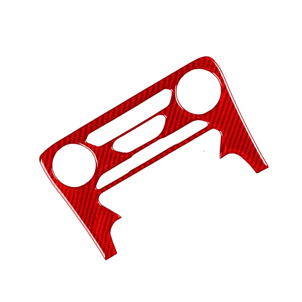 Air Conditioning Control Panel Cover Strip for Ford Ranger Sport (2019–2022) Red