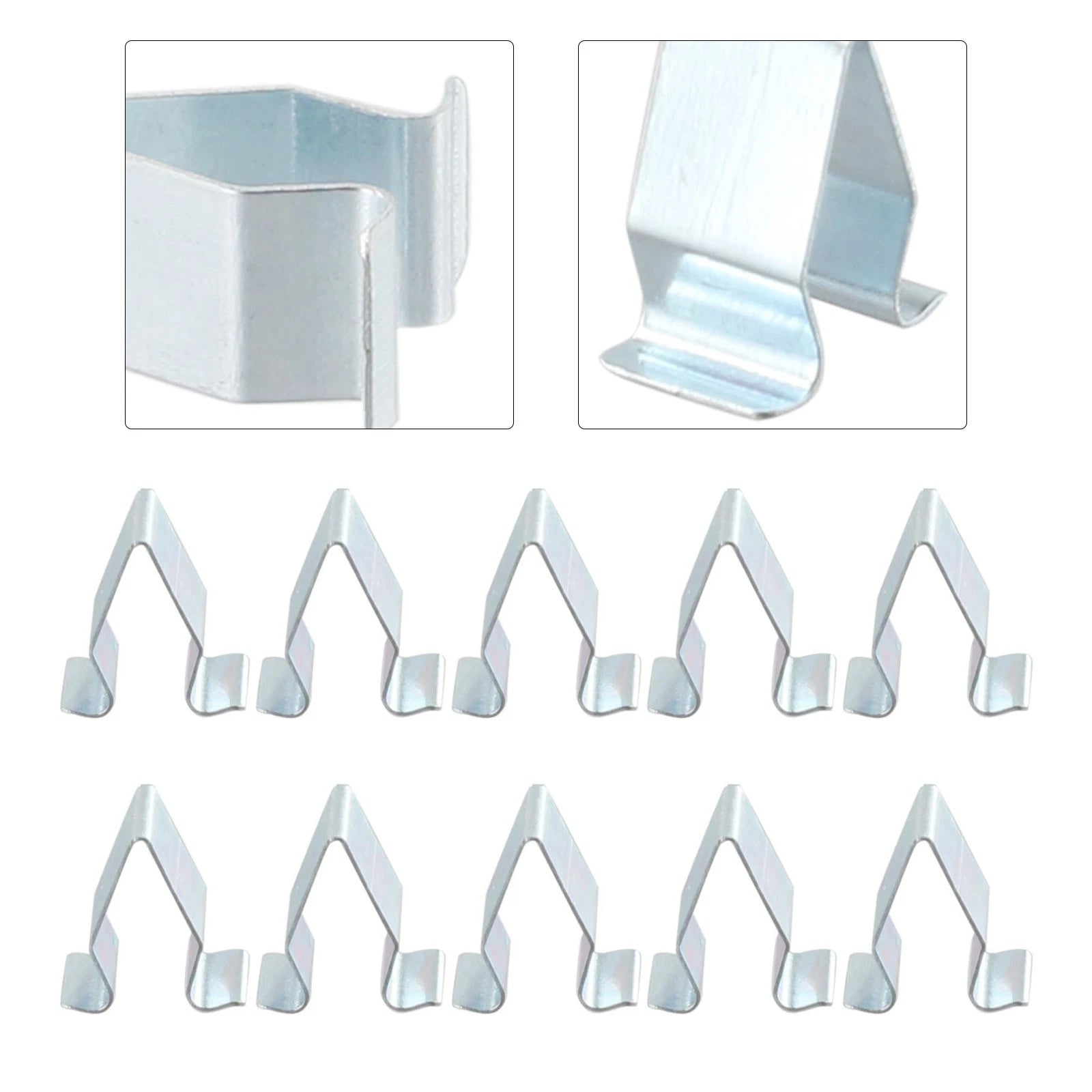 10Pcs Metal Trim Panel Clips for Seat