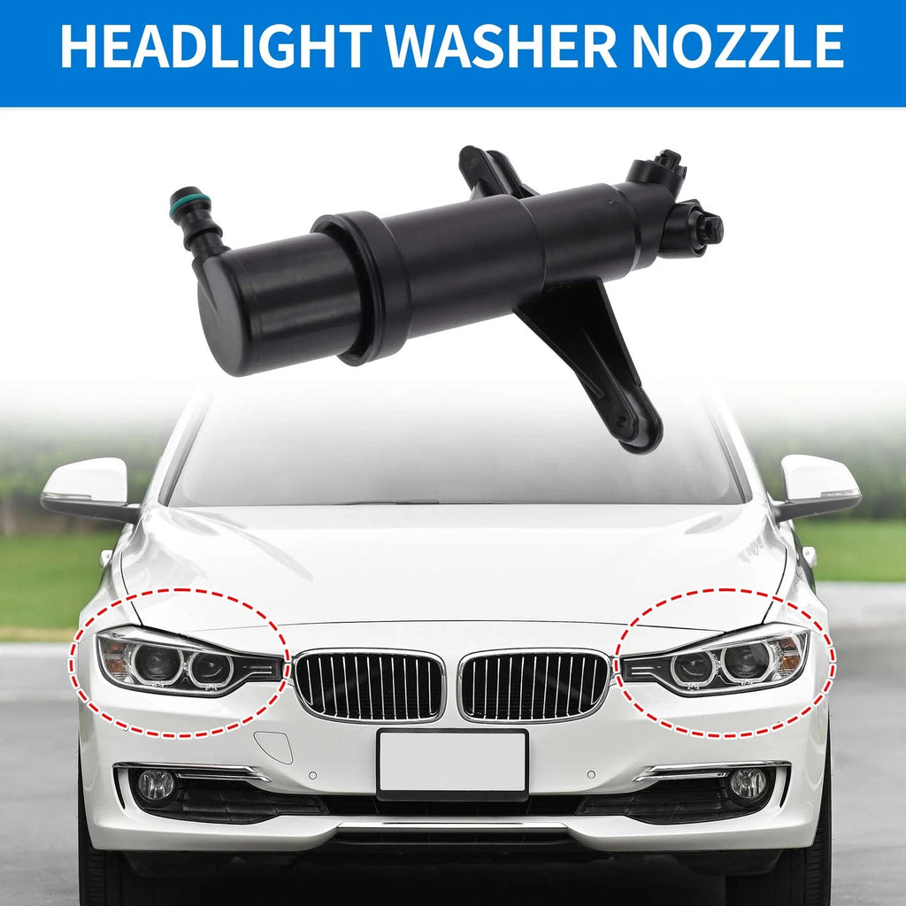 Headlight Washer Nozzle Front Left for BMW 525i 550i 535xi (2004–2010)