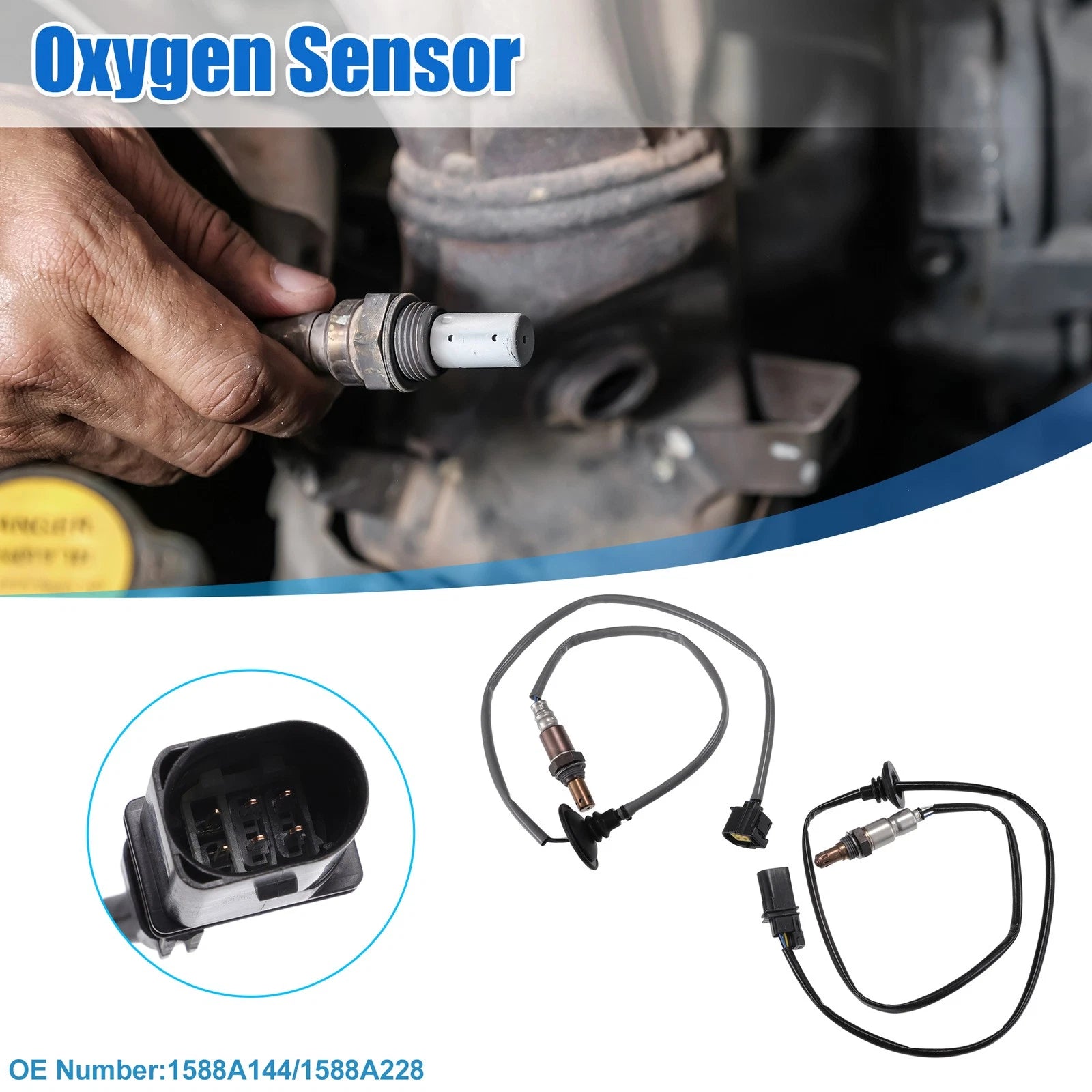 Oxygen O2 Sensor Set Replacement for Mitsubishi Lancer (2011–2017)