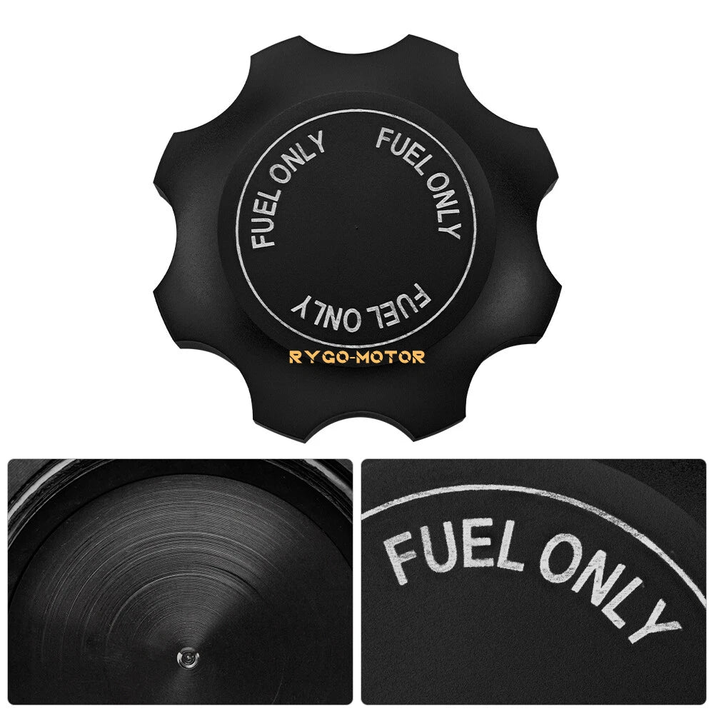 Billet Black Fuel Gas Cap for Polaris RZR Ranger 1000 900 850 800 570 (2014–2023)