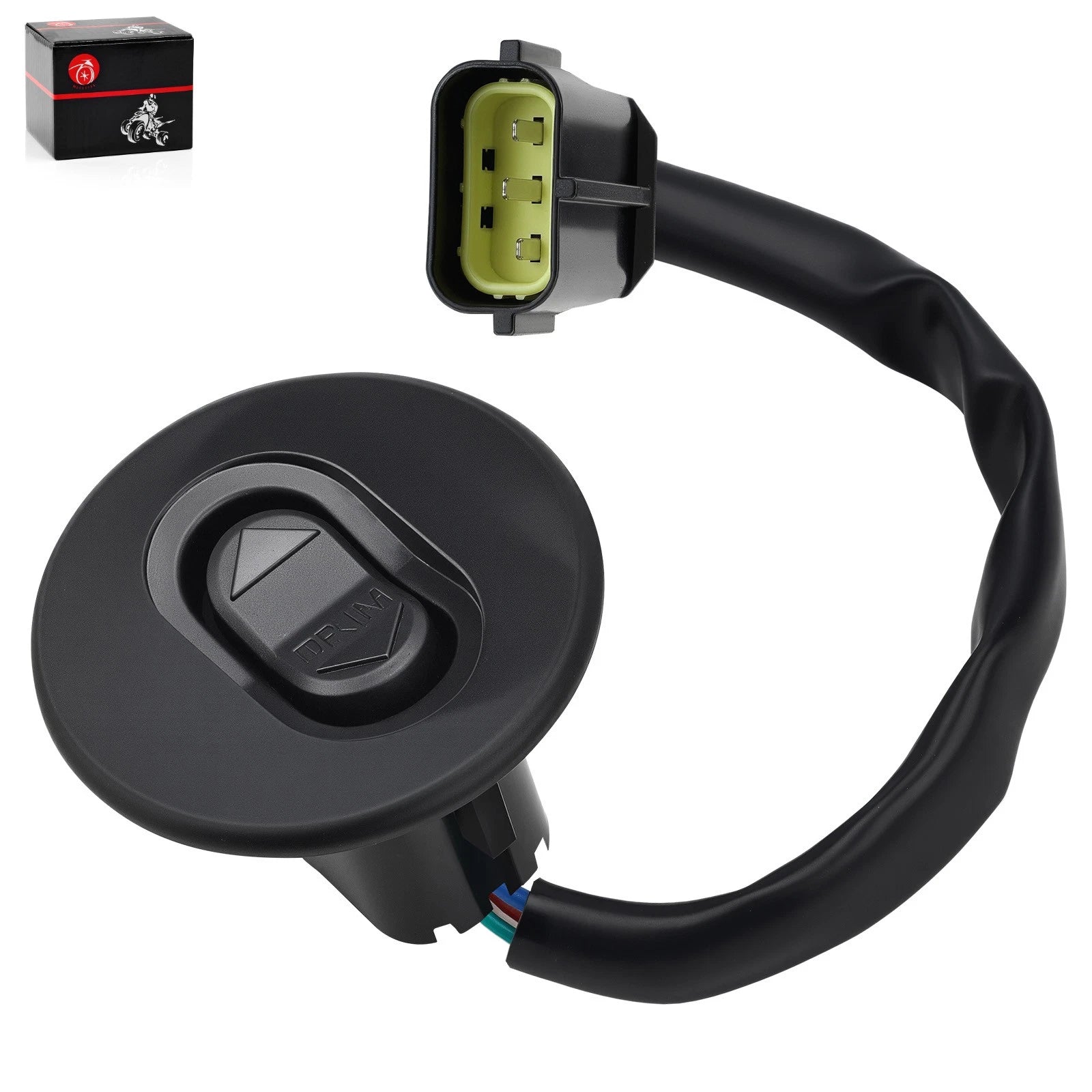 Trim Switch Round Bezel for Mercury 65 80hp (F65 F80 JET) (2B095049 & Up)