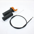 Twist Throttle Accelerator Grip + Cable for 49cc Mini Monkey Quad ATV (2010–2023)