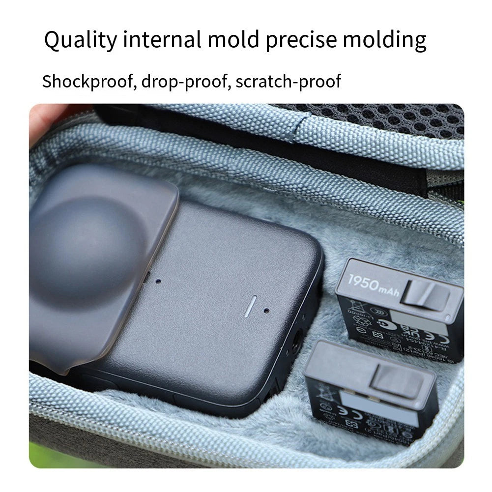 Protective Storage Bag for DJI OSMO360 Camera (Compact, Lightweight, Gray)