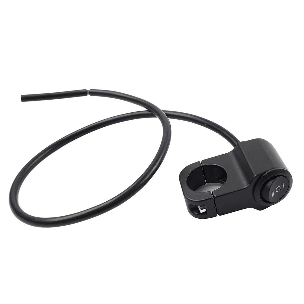 Motor Handlebar On Off Switch for ATV (7/8", Waterproof, Black)