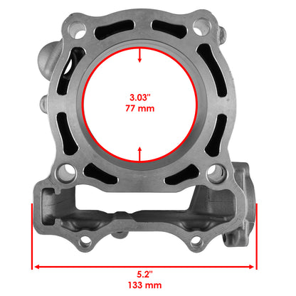 Cylinder Head Cover Gasket Replacement for Yamaha YZ250F (2007–2013)