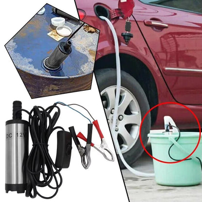 12V DC Oil Pump for Diesel Water Pump (Portable, Compact Design)