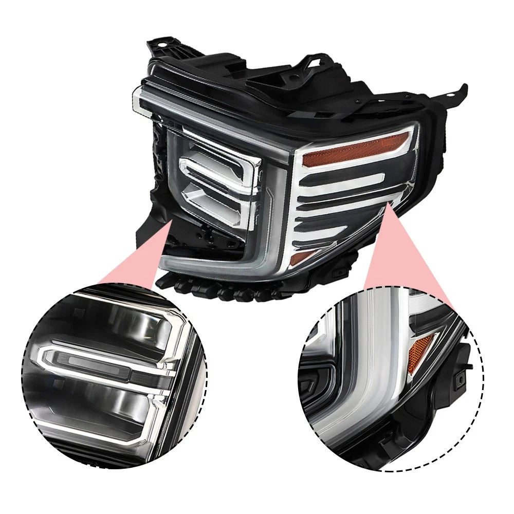 Front Left Headlight for Sierra 1500 Denali (2022–2024)