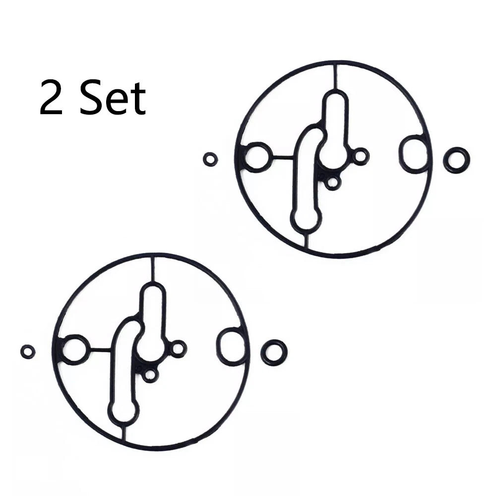 2X Carburetor Float Bowl Gasket for Nikki B & Stratton (698781, 796184, 799727)