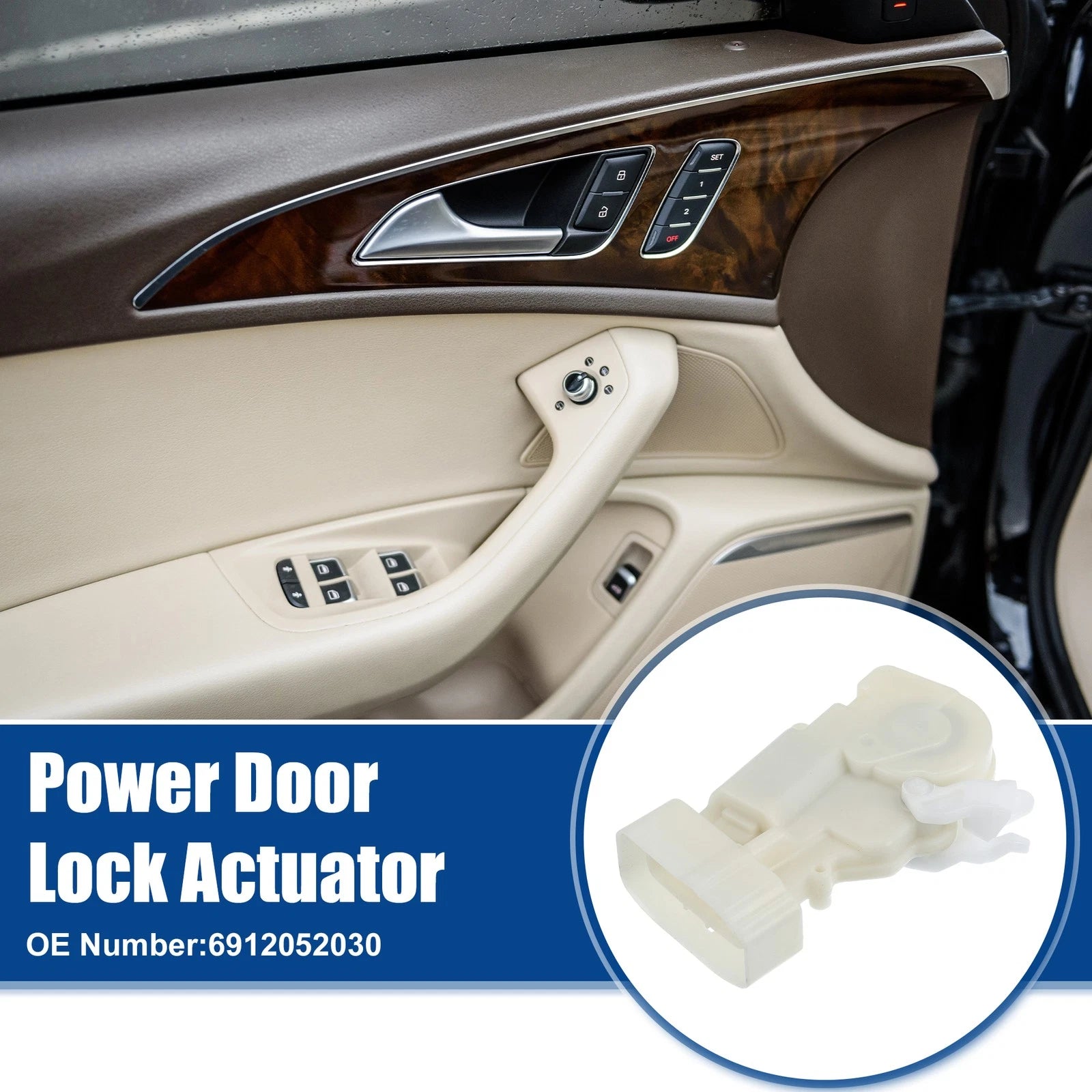 Front Left Power Door Lock Actuator for Toyota Echo (2000–2005)