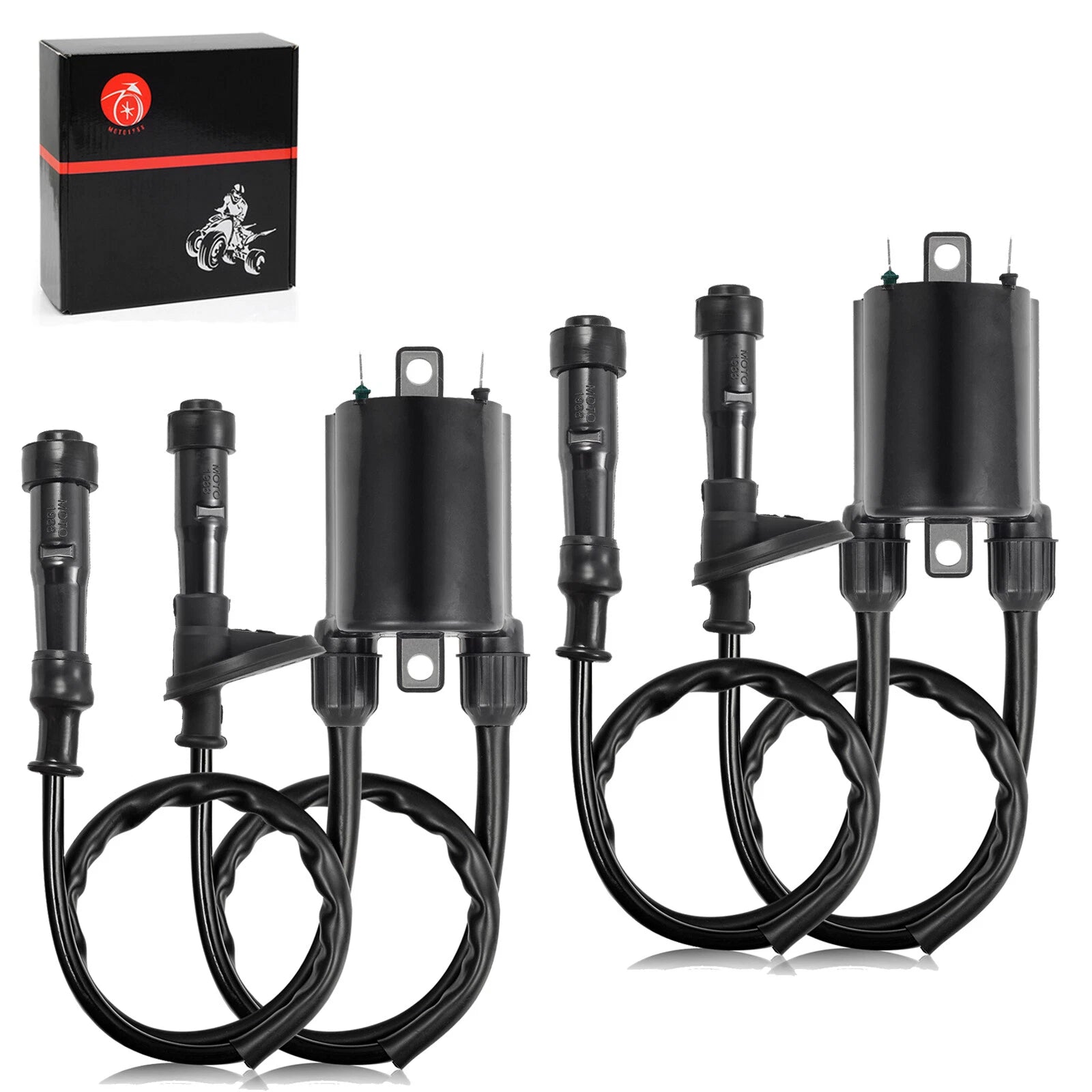2 Sets of Ignition Coil for Honda VT750C Shadow / VT750CD2 Shadow Ace (1998–2001)