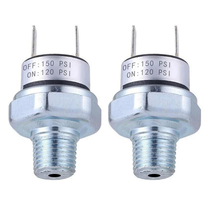2Pcs Pressure Switch 120-150 PSI for Air Ride Suspension (Universal)