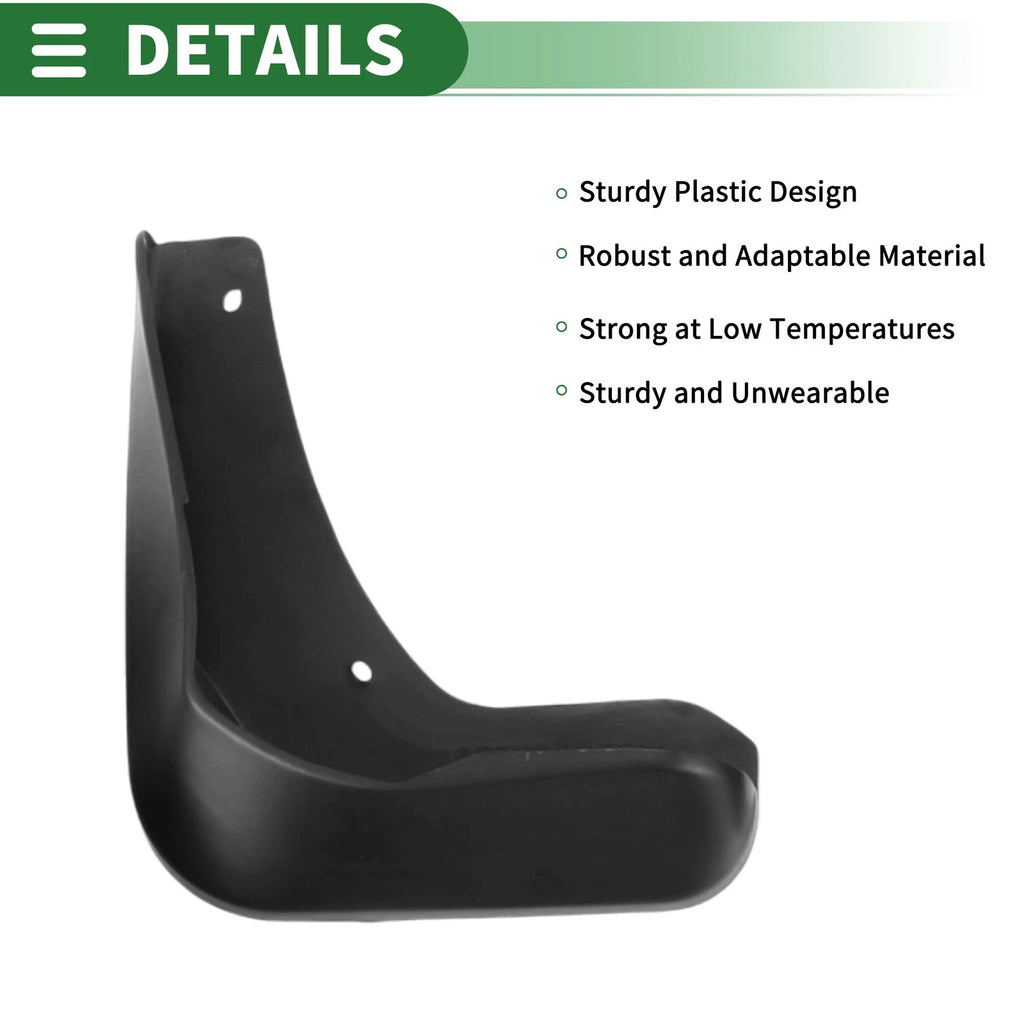 Mud Flaps Splash Guards for Ford Focus (2012–2018) W/ Mount Accessories
