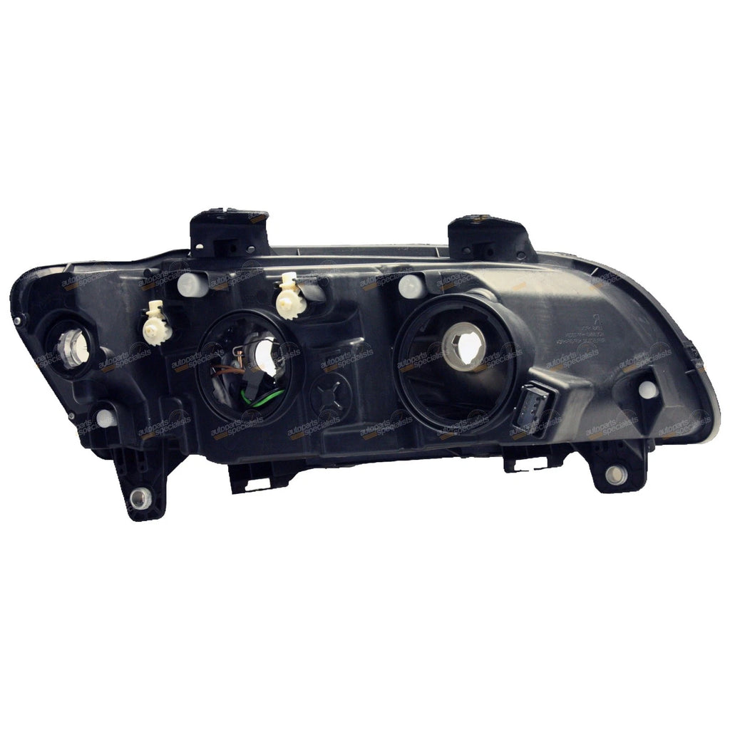 LH Black Headlight for Holden Commodore VE Series II (2010–2013)