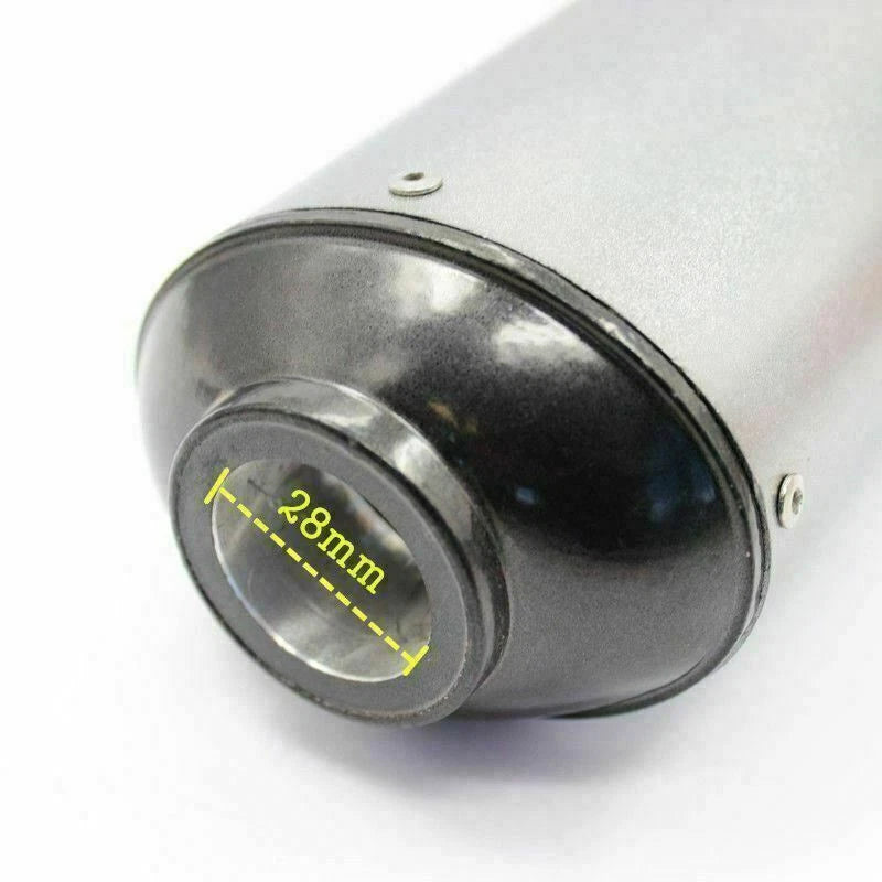 Performance Exhaust Pipe Oval Muffler for PIT PRO Thumpstar 70/110/125cc