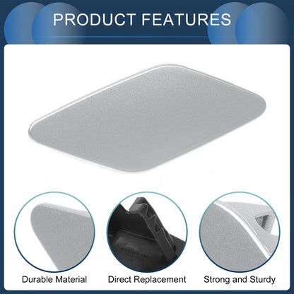 Front Right Washer Nozzle Cover Cap for Volkswagen Passat B8 (2015–2023) Silver Tone