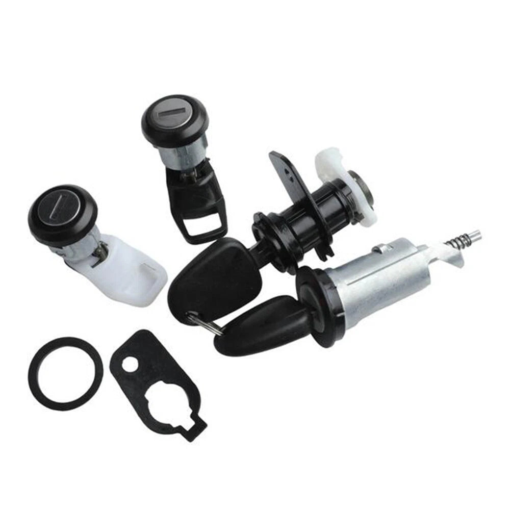 Ignition Switch & Lock Barrel Cylinder Set + 2 Keys 96223338 for Daewoo
