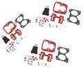 3Pcs Carburetor Rebuild Kit for Johnson Evinrude V6 (439076, 434888, 383906)