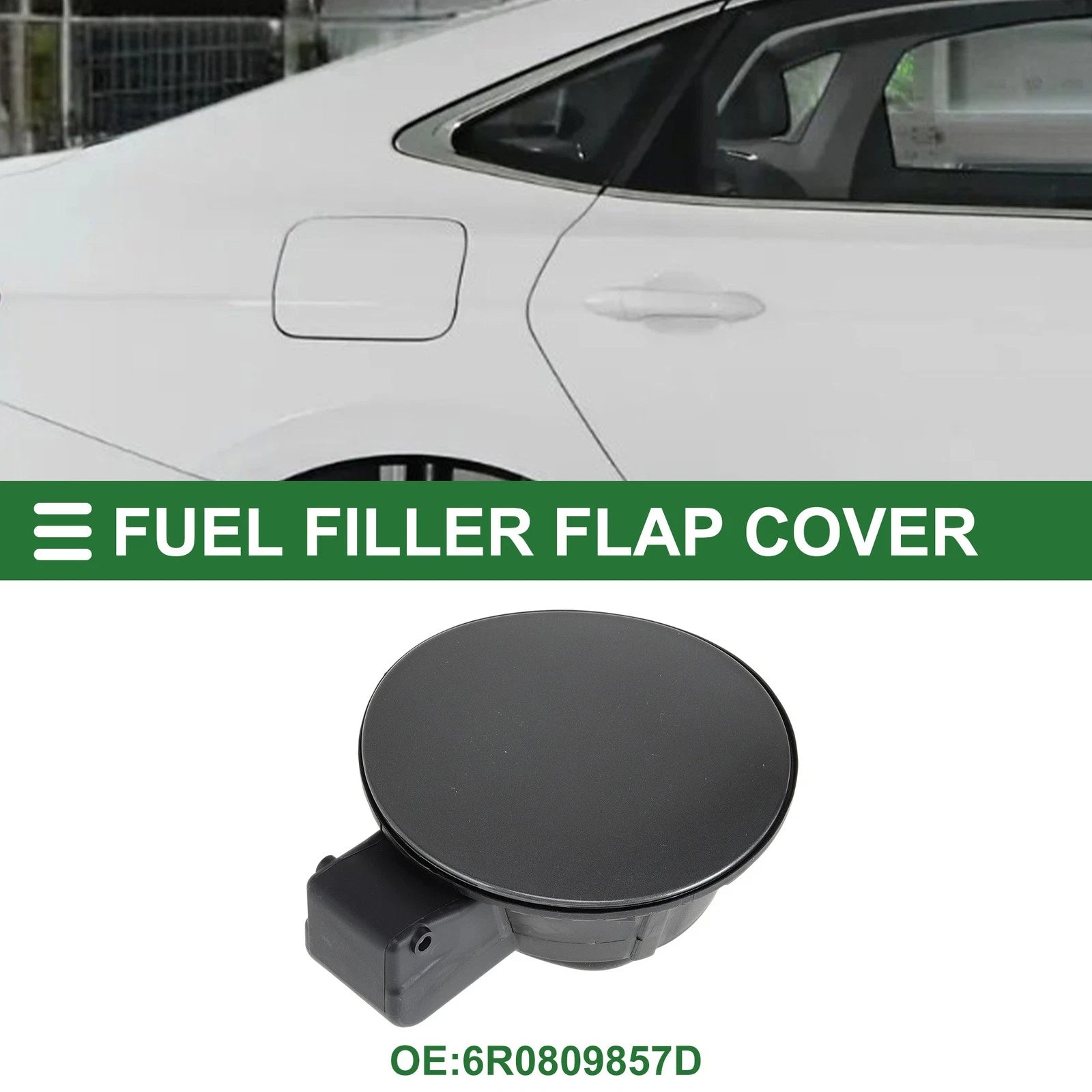 Fuel Tank Door Cap Replacement for Volkswagen Polo 2011–2018