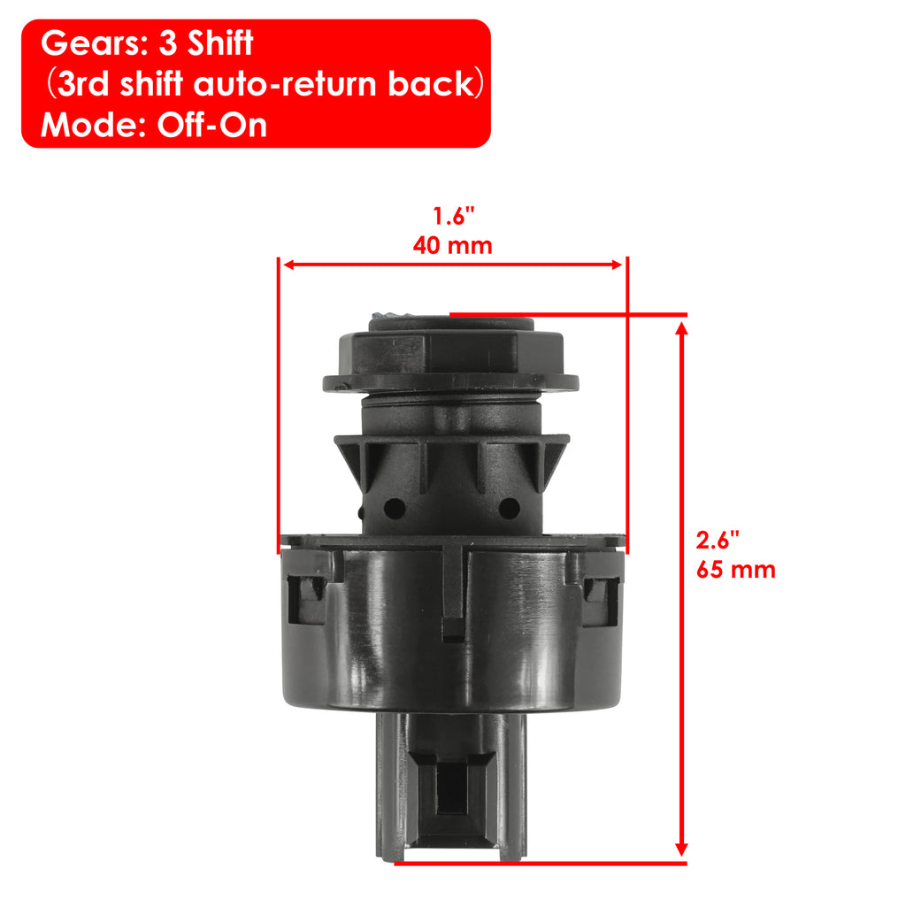 Ignition Key Switch Replacement for Arctic Cat HDX 500 700 XT (2016-2017)