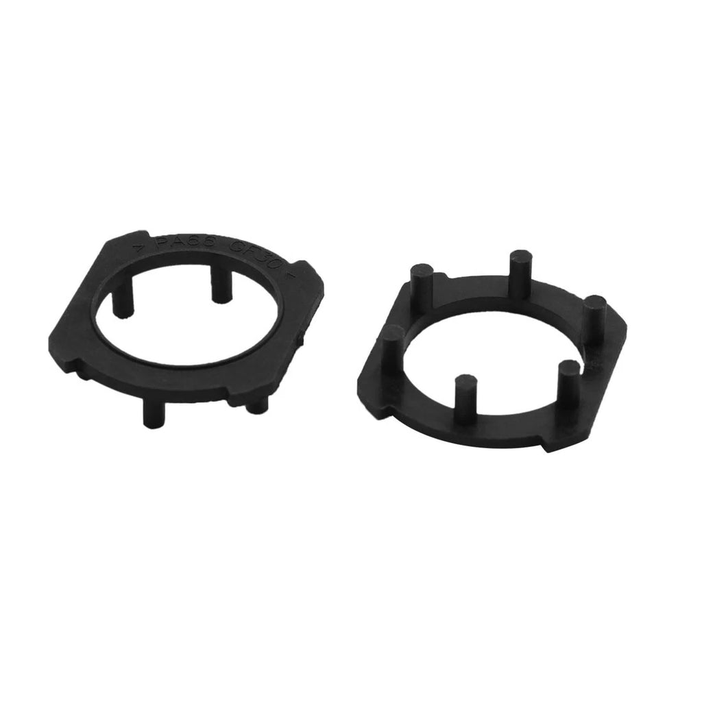 2pc Headlight Holder Base Retainer Black Plastic for Mazda (2009–2015)