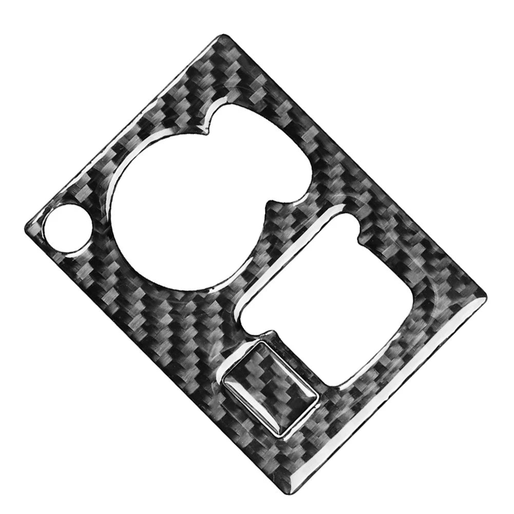 Headlight Switch Panel Button Cover Trim for Chrysler 300 300C (2005–2010) Carbon Black