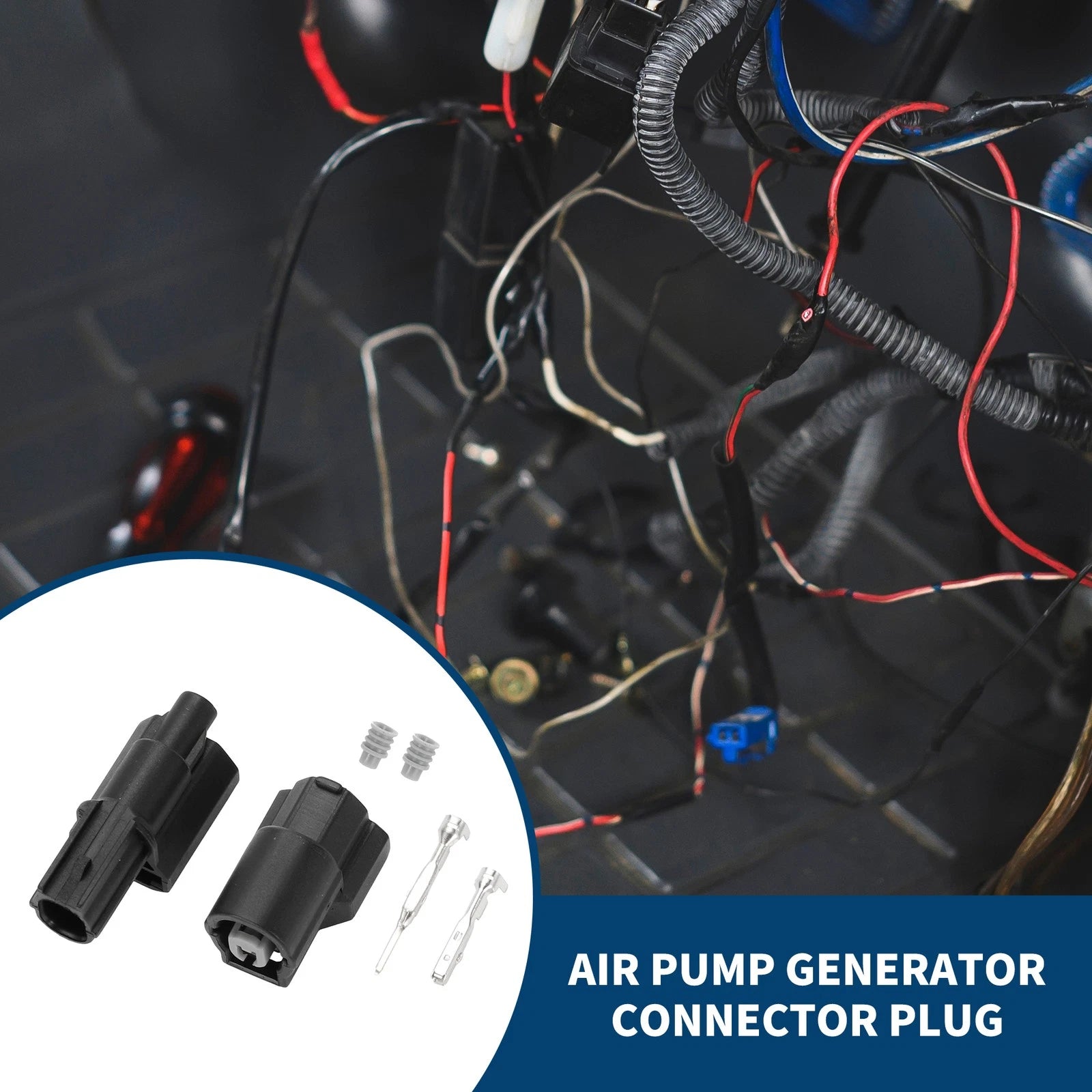 Air Pump Generator Connector Plug Replacement for Honda Fit (2007–2017)