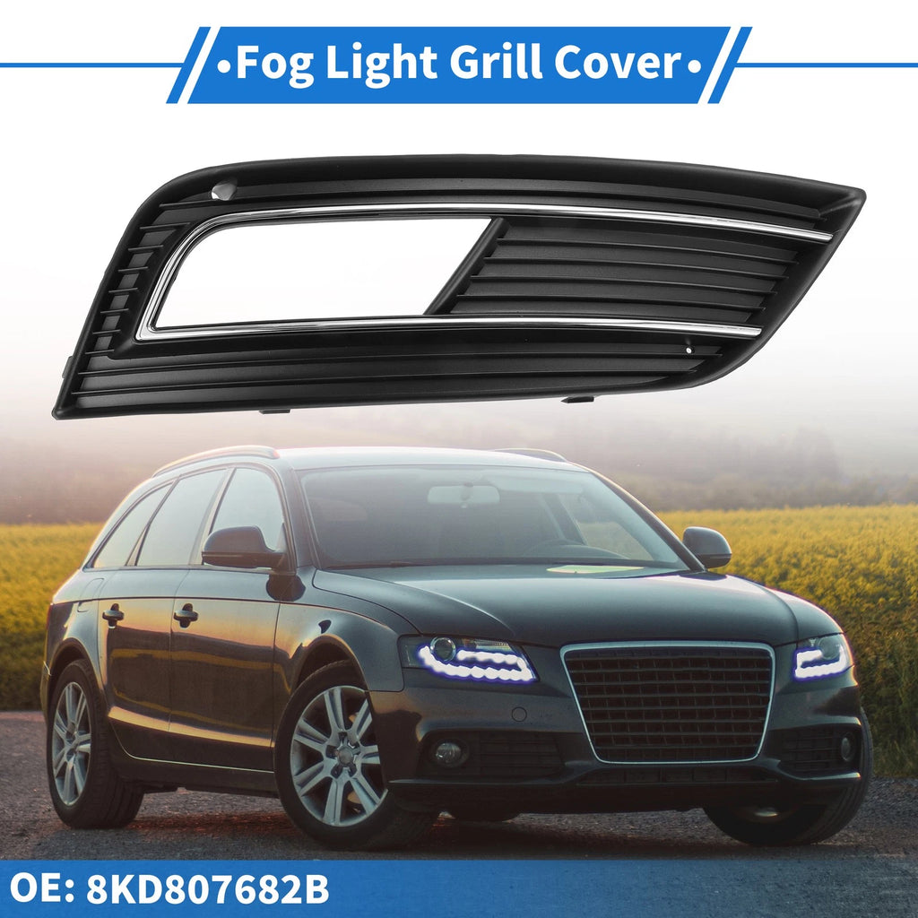 Front Right Fog Light Grill Replacement for Audi A4 S4 (2013–2015)
