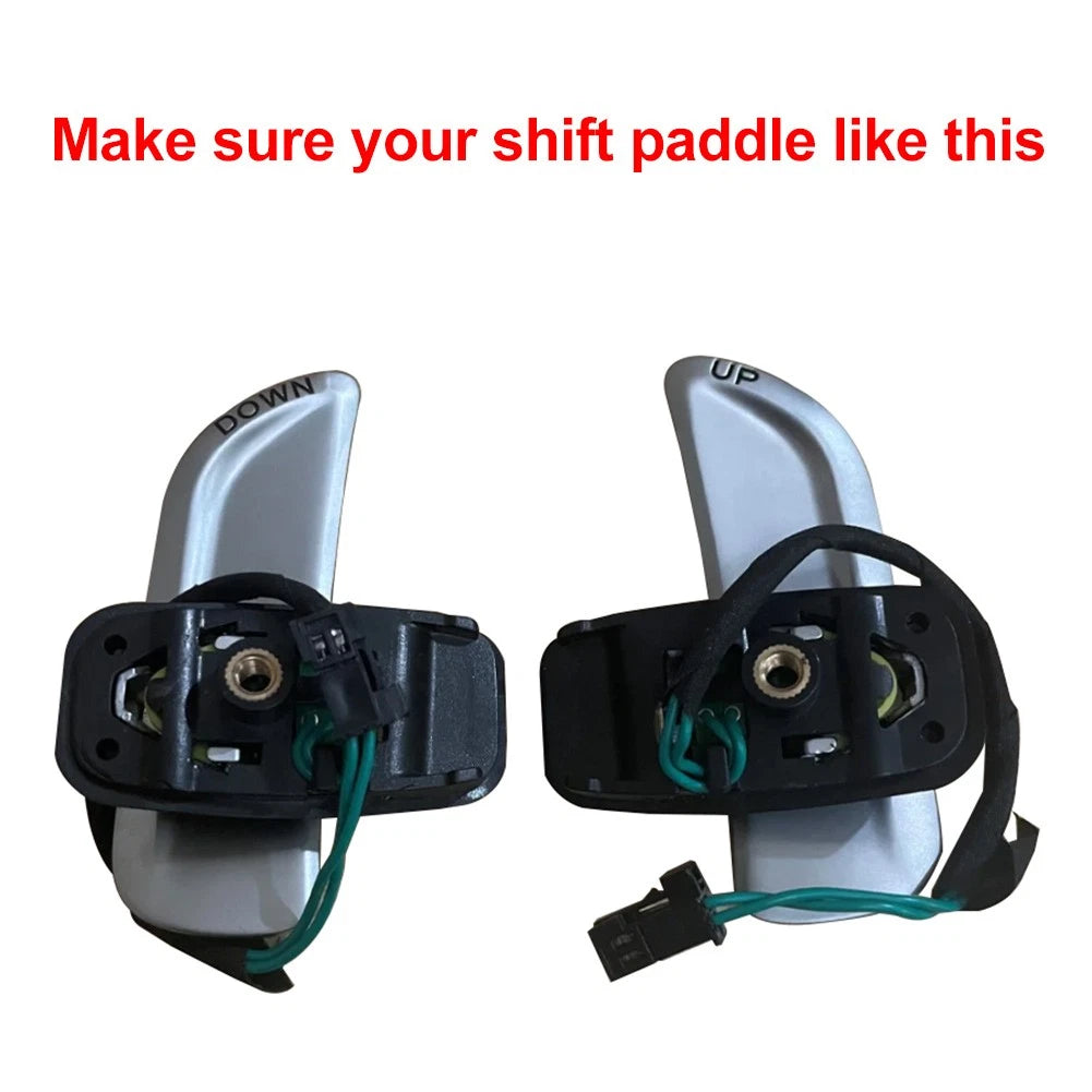 Steering Wheel Shift Paddle Extensions for Mercedes Benz C43 C63 E63 GLC63 (2017–2023)