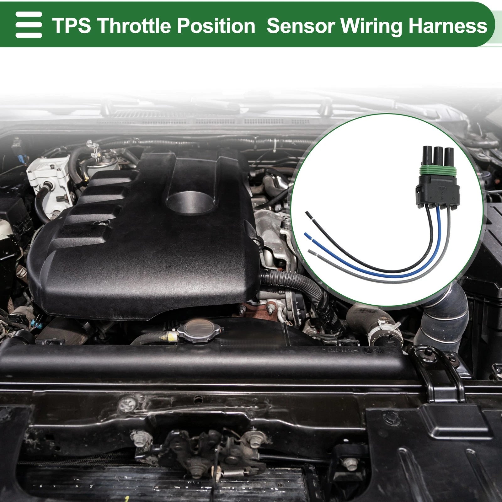 3Pin Sensor Wiring Harness for Chevrolet P30 (1997–1999) Replacement