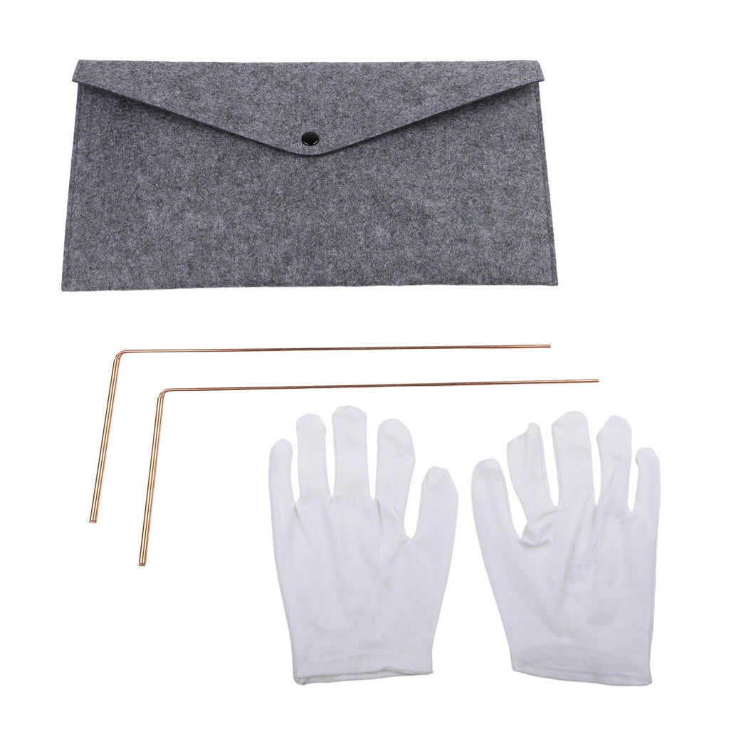 2 Telescopic Dowsing Rods for Explore Mysteries (99% Copper)